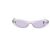 Autre Marque Gafas de sol transparentes Gris
