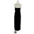 Lela Rose Wollkleid mit Quasten Schwarz - Ansicht 2