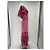 Autre Marque Vestido largo asimétrico de seda rosa POUPETTE ST BARTH - vista 3