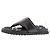 Autre Marque GIA x PERNILLE TEISBAEK Infradito in pelle nera 37 Nero - vista 3
