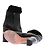 Botines de tacón Chanel en cuero negro - vista 7