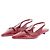 Mules Anine Bing de charol rojo Roja