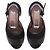 Sandali Marni in suede nero con perline - vista 6
