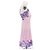 Abito Babydoll Paco Rabanne Rosa e Viola - vista 3