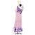 Abito Babydoll Paco Rabanne Rosa e Viola - vista 4