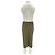 Autre Marque Falda midi caqui THE FRANKIE SHOP - vista 2