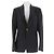 Emporio Armani schwarzer Blazer aus Polyester Größe 46
