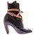 Louis Vuitton Botines de tacón de cuero brillante Negro - vista 2