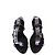 Louis Vuitton Sandali con tacco bicolore Nero - vista 6