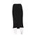 Falda midi a rayas negras Courreges Negro - vista 2