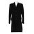 Yves Saint Laurent Schwarze Wolljacke Größe 48