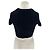 Autre Marque Top de malla y strass Negro - vista 2