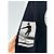 Autre Marque T-shirt a maniche lunghe stampata nera JAMES PERSE Nero - vista 3