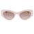Stuart Weitzman Gafas de sol rosas
