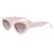 Stuart Weitzman Gafas de sol rosas - vista 5