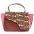 Autre Marque Dreifarbige Handtasche "Arezzo" Pink
