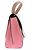 Autre Marque Dreifarbige Handtasche "Arezzo" Pink - Ansicht 3