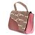 Autre Marque Dreifarbige Handtasche "Arezzo" Pink - Ansicht 5
