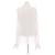 Camicia di seta bianca Balmain Bianco - vista 2