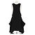 Louis Vuitton ärmelloses schwarzes Wollkleid - Ansicht 2