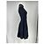 Dsquared2 Schwarzes Viscose Kleid - Ansicht 3