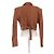 Magda Butrym Lederjacke braun - Ansicht 2