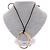 Massimo Dutti Collana con pendente dorato