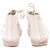 Baskets espadrilles Céline en cuir tissé blanc - vue 5