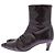 Autre Marque Botines de tacón "Minna" Burdeos - vista 3
