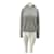 Autre Marque Grauer Pullover mit Kapuze aus Kaschmir