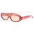 Linda Farrow Gafas de sol rojas - vista 5