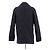 Giacca pea in cotone blu navy Christian Dior - vista 2
