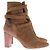 Ba&Sh Botas de camurça marrons - vista 4