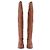 Vanessa Bruno Bottes en cuir marron - vue 2