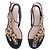 Sandali piatti Dior stampa leopardata scamosciati e pelliccia beige 38 - vista 6