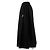Falda larga negra de algodón Balenciaga Negro - vista 4