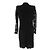 The Kooples Schwarzes Spitzen Midikleid - Ansicht 2