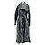 Mackage Leder-Trenchcoat schwarz