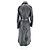 Mackage Leder-Trenchcoat schwarz - Ansicht 2