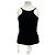 Autre Marque Top sin mangas negro de algodón DION LEE