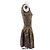 Vestido Alexander McQueen sin mangas estampado leopardo beige - vista 3