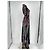 Autre Marque Robe noire brodée de fleurs Black - view 3