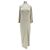 Autre Marque BOA Langes cremefarbenes Kleid mit langen Ärmeln Beige