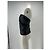 Bustier de cuero negro Sportmax - vista 4