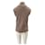 Autre Marque Ärmelloser Pullover in Braun  - Ansicht 2
