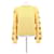 Autre Marque Gelber und schwarzer Pullover aus Wolle