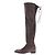 Botas altas Stuart Weitzman de piel gris - vista 2