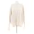 Iro Wollpullover mit Logo in Creme Beige  - Ansicht 1