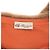 Top corto naranja Blumarine con cuello de piel sintética - vista 6