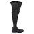 Prada Botas altas de ante Negro - vista 2
